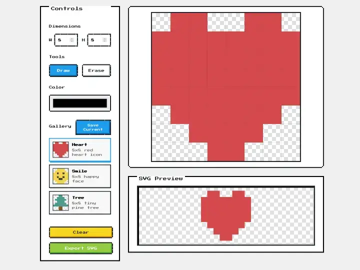 preivew svg pixel canvas